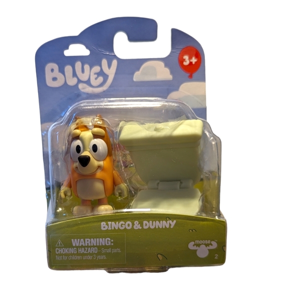 Bluey's mini figure bingo & dunny rare collectible toy - Picture 2 of 5